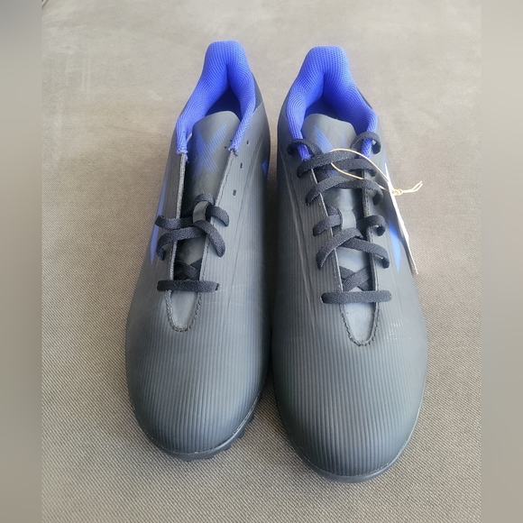 Men Adidas X SPEEDFLOW4 TF FY3333 Black/Blue US 11.5 - Picture 2 of 8